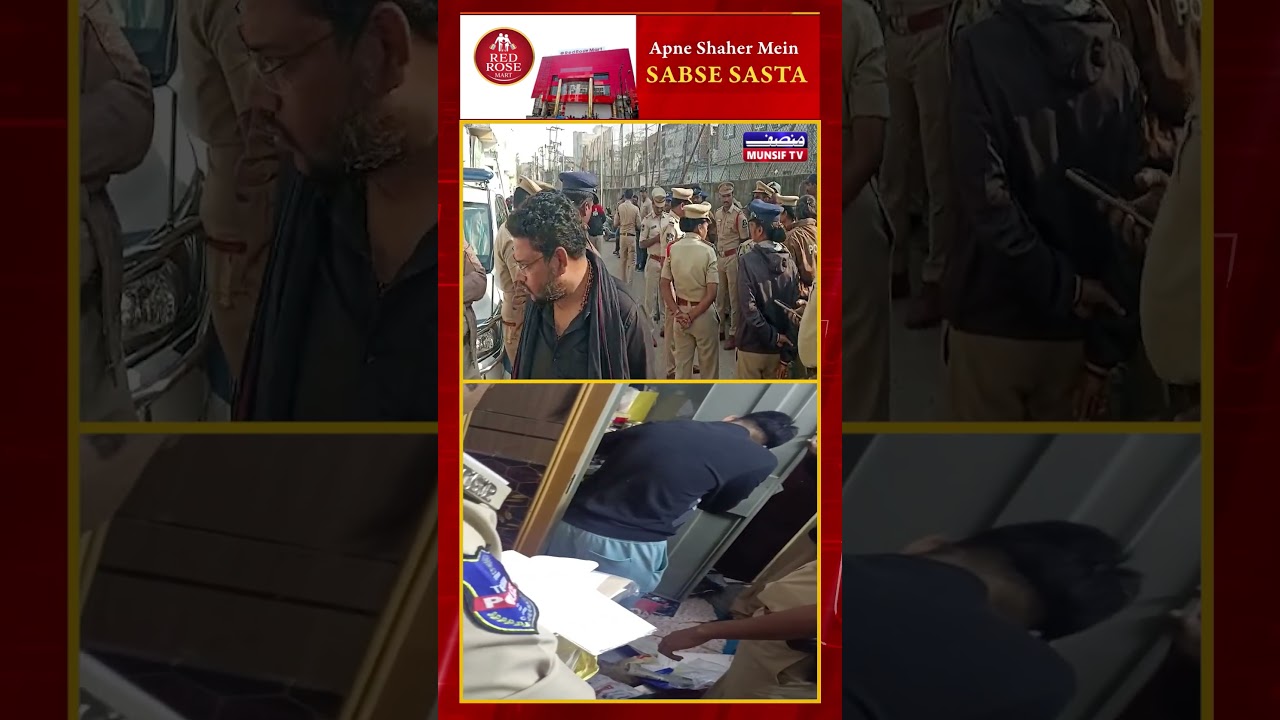 Hyderabad Police Raids Notorious Rowdy Sheeter Zafar Pahlwan & Sons in Junaid Murder Case