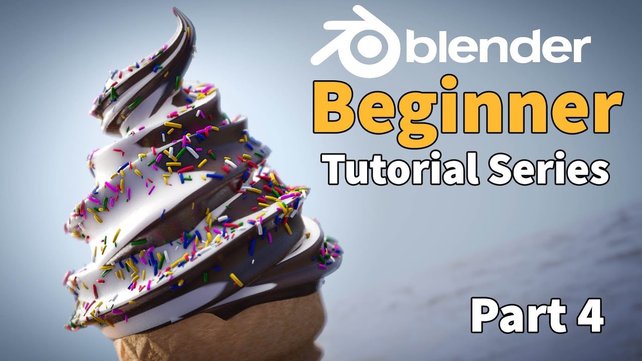 Blender Beginner Tutorial - Part 4 : Easy Node Materials