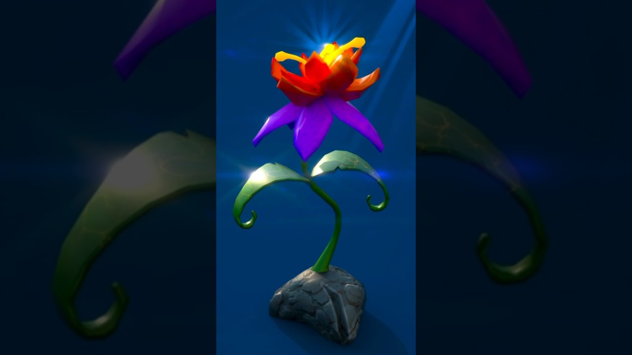 Let’s create a stylized flower in 3D 