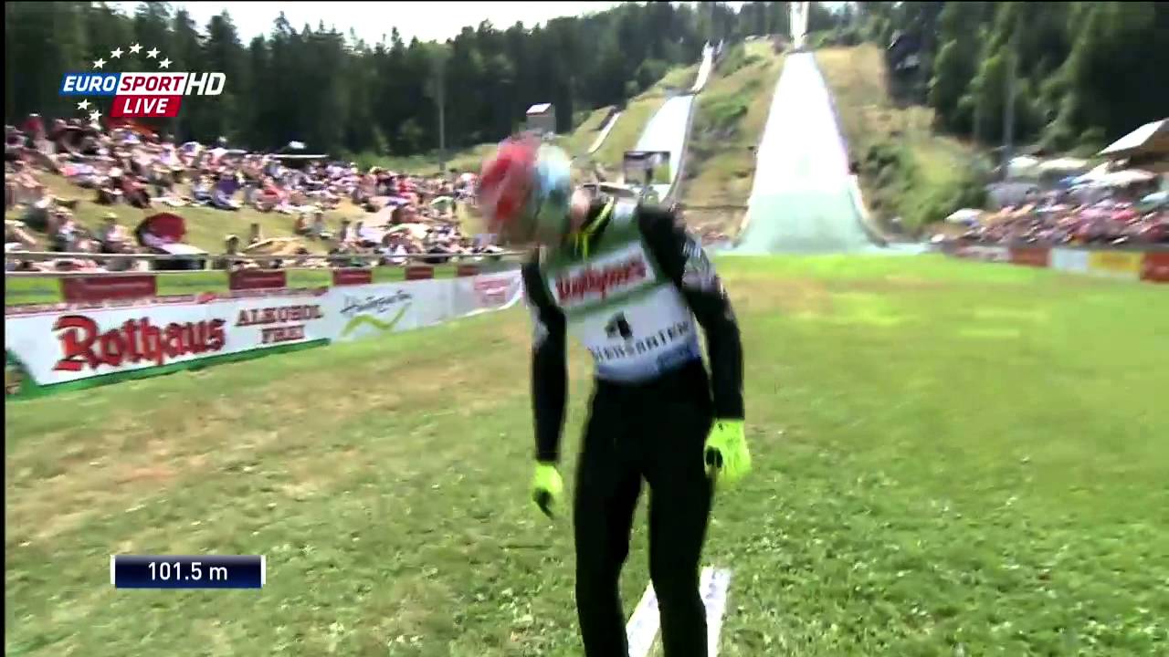 Janne Ahonen - Hinterzarten 2013 - 101.5m [HD]