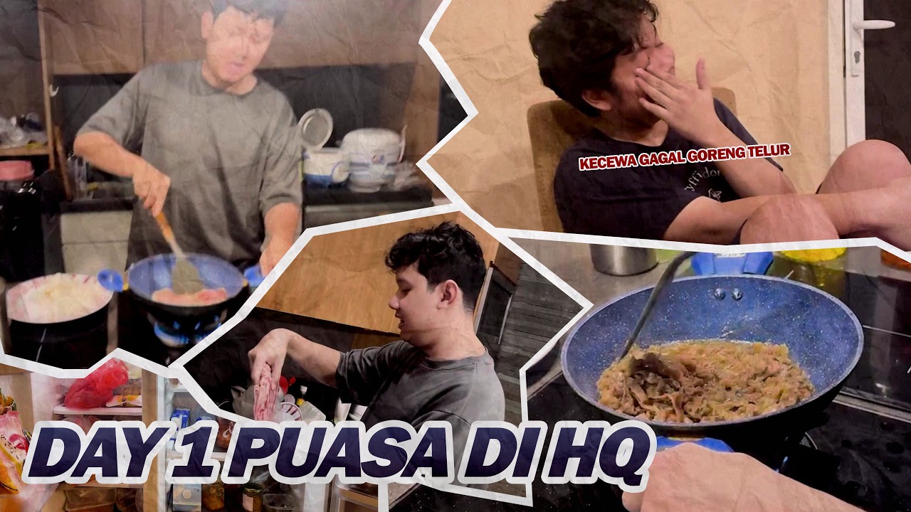 CHEF ANDALAN HQ SEDANG MEMASAK
