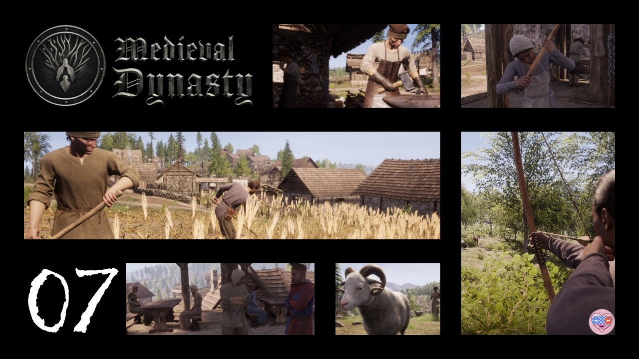 Ep°07. Medieval Dynasty, L'hiver vient… et plein de nouveaux bâtiments…