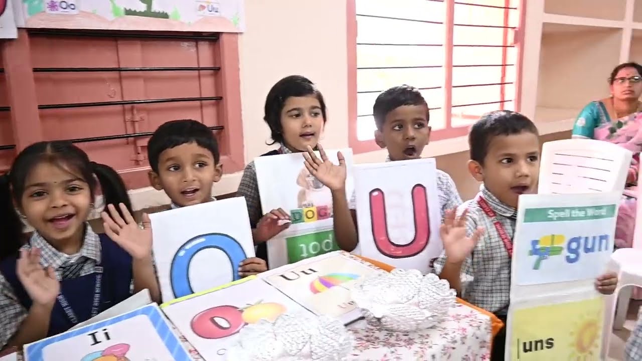 Little Learners Shine: Kindergarten English and Maths Activity