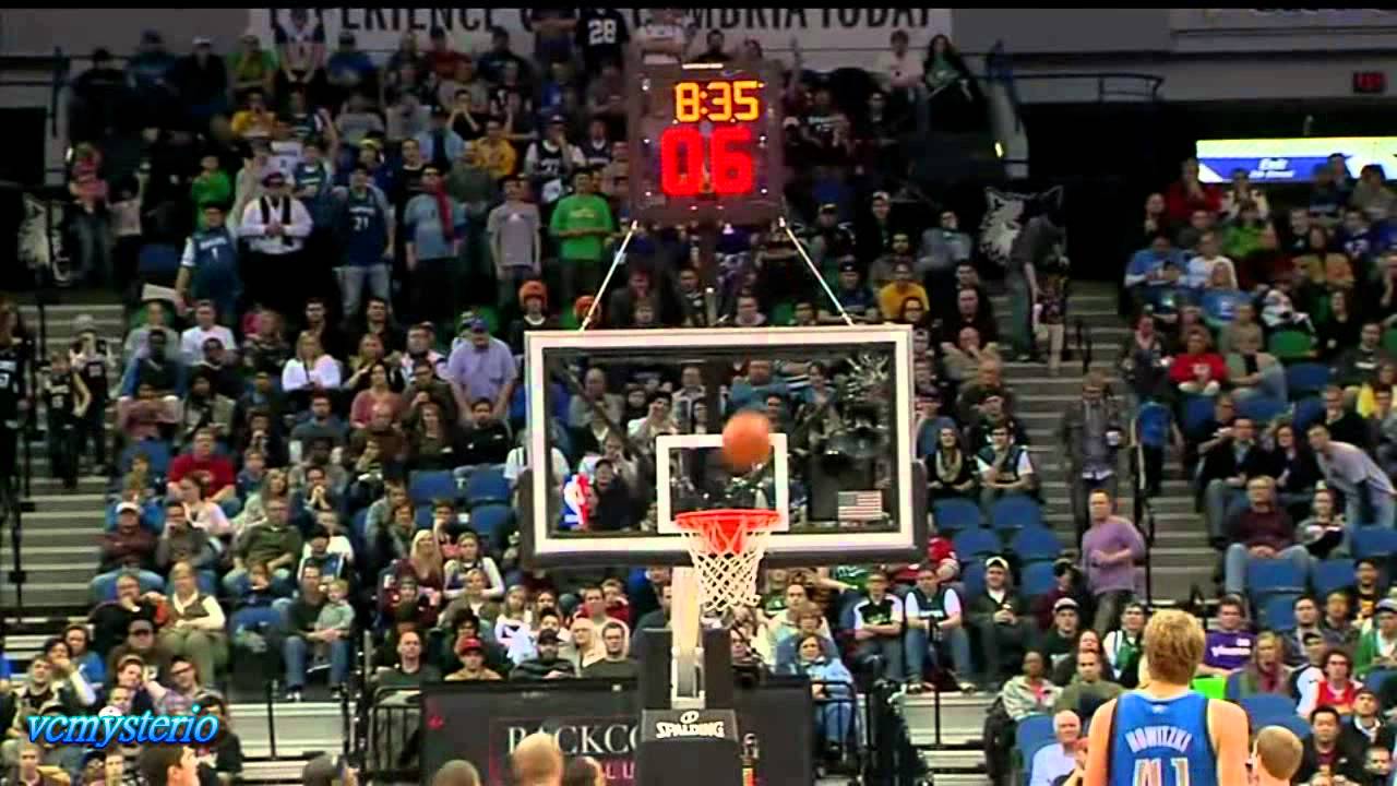 Ricky Rubio (14pts-7ast) + Kevin Love (25pts-17reb) vs Mavericks (01.01.2012)