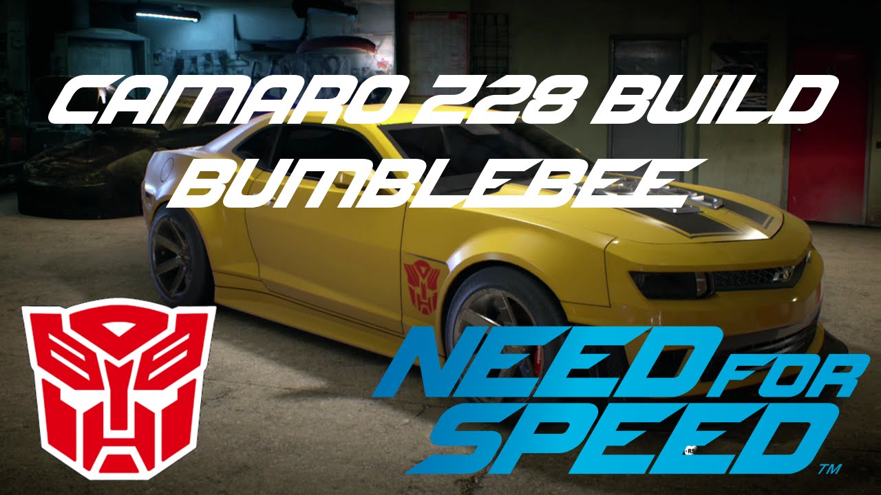 Camaro Z/28 Bumblebee TRANSFORMERS | NFS 2015 BUILD #7