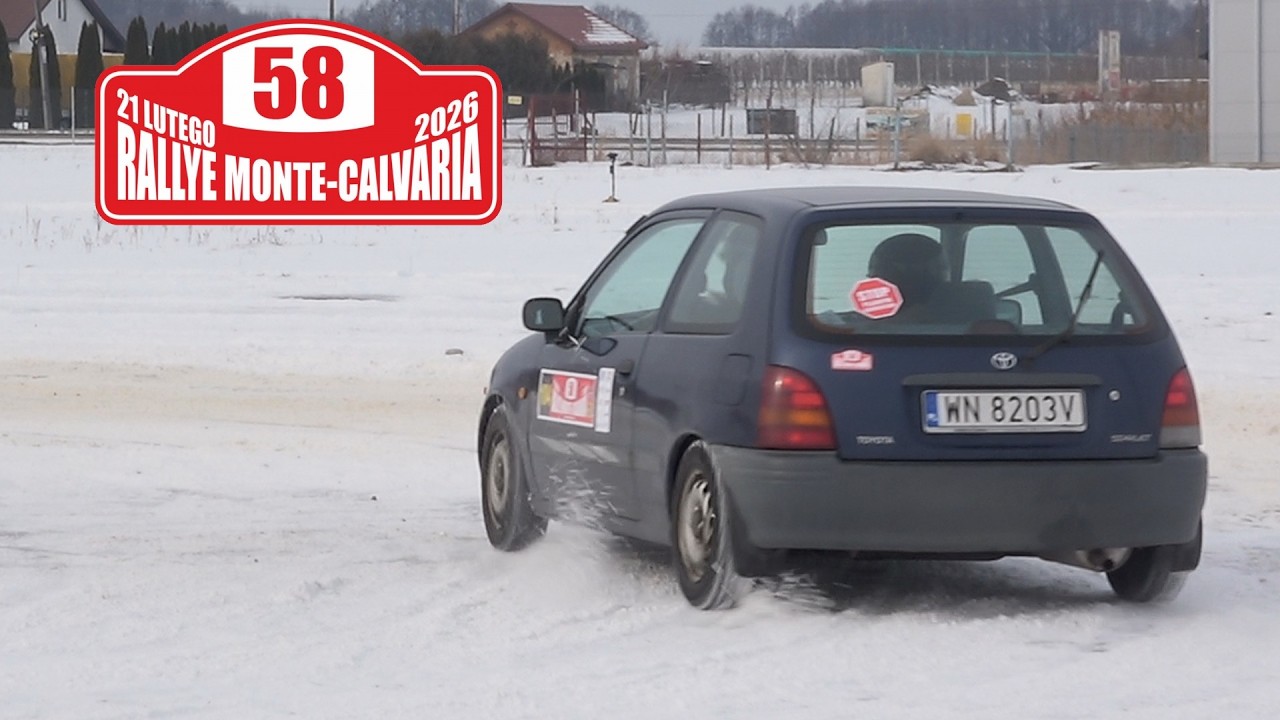 58 Rallye Monte Calvaria 2026 | Olszowy Maciej / Olszowy Piotr | Toyota Starlet | MotoRecords