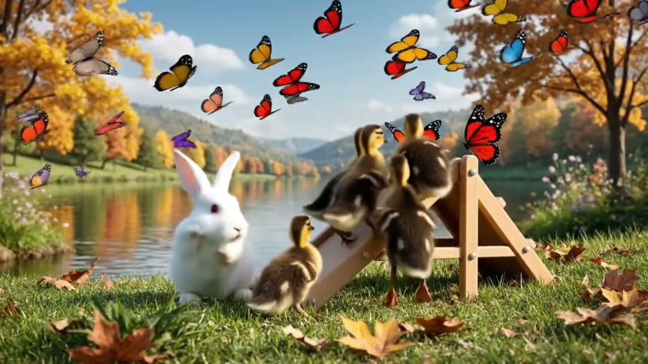The Waddle Waddle Duck - Fun Nursery Rhymes for Kids| kids song