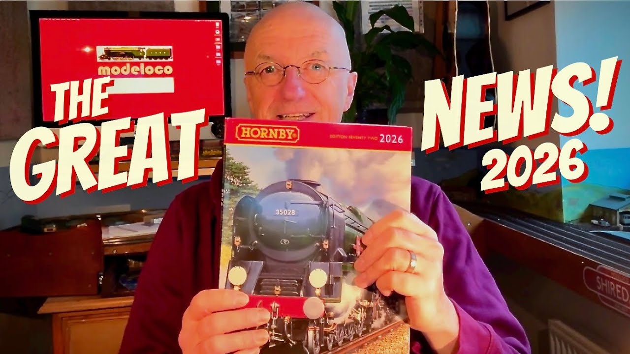 Каталог Hornby 2026 и первый взгляд на модель железной дороги этого года | ml96