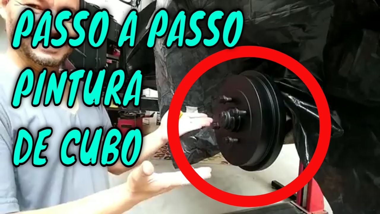 Como pintar o cubo de roda ,dia dia da borracharia