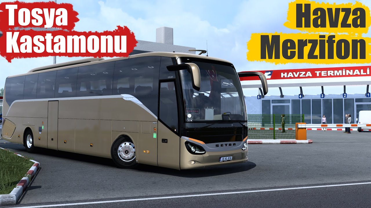 YEP YENİ GERÇEK TERMİNALLERE GİRİYORUZ // HAVZA - MERZİFON - KASTAMONU | ETS2 1.46 !!
