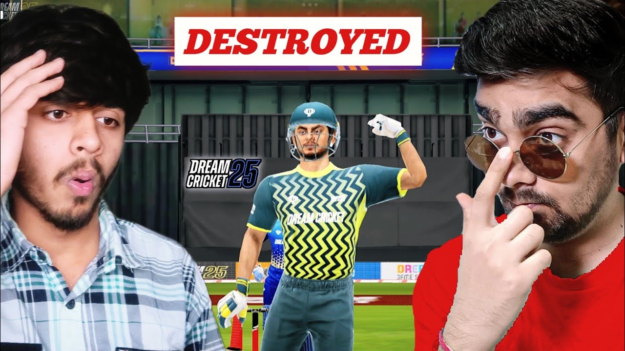 I Destroyed Dream Bot In Dream Cricket 25 (Online Update)