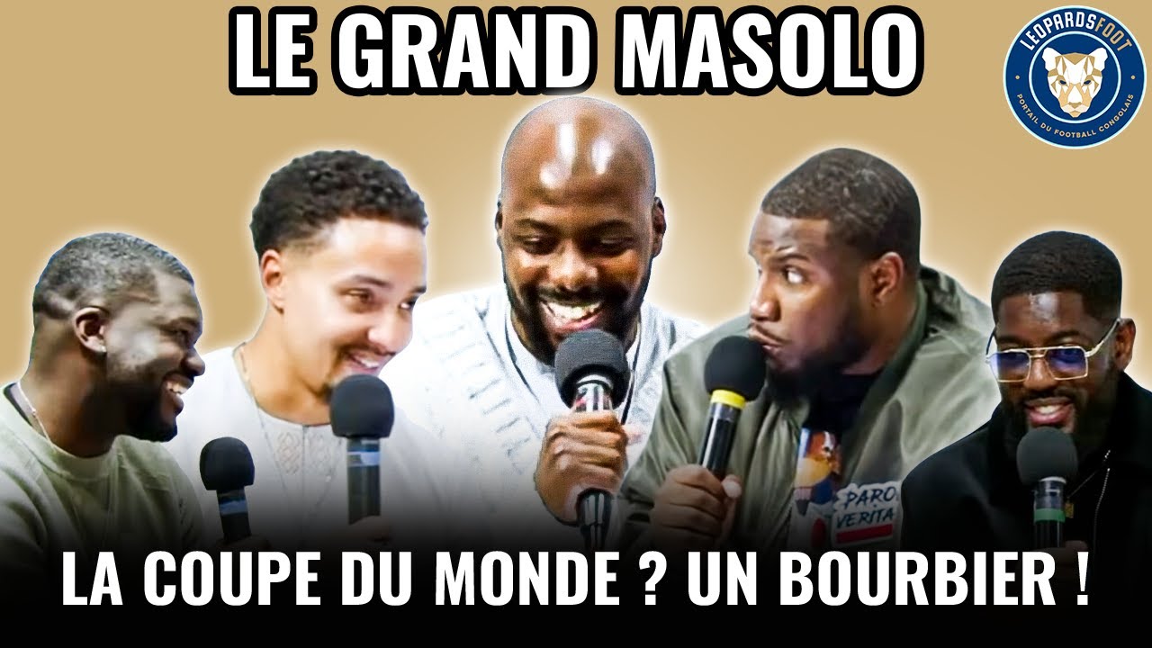 Coupe du Monde, binationaux, avenir du foot congolais&hellip; avec Paroles V&eacute;ritables et Youssouf Mulumbu !
