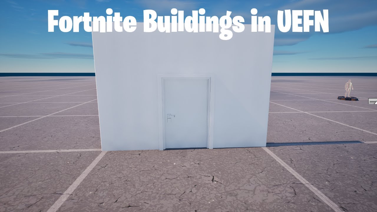 How to Make Fortnite buildings in UEFN (Walls, Doors, Stairs, etc.)