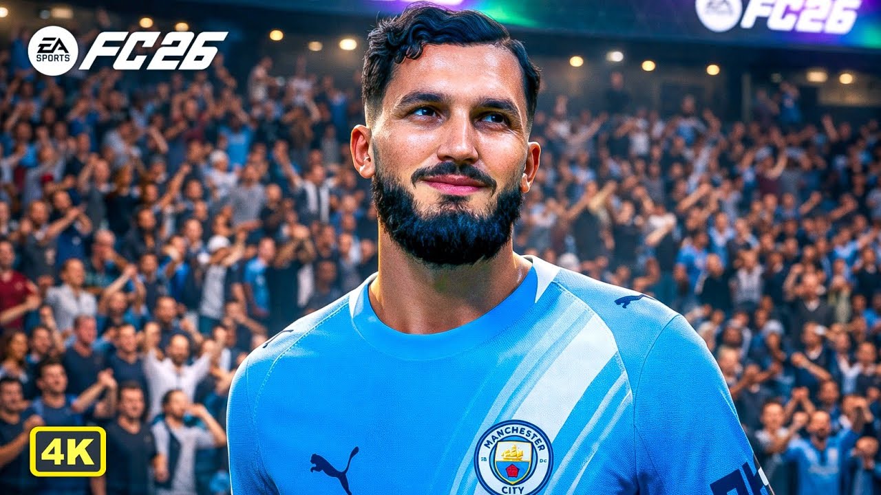 EA FC26 - Manchester City Vs Newcastle United Premier League | PS5 4k Gameplay 