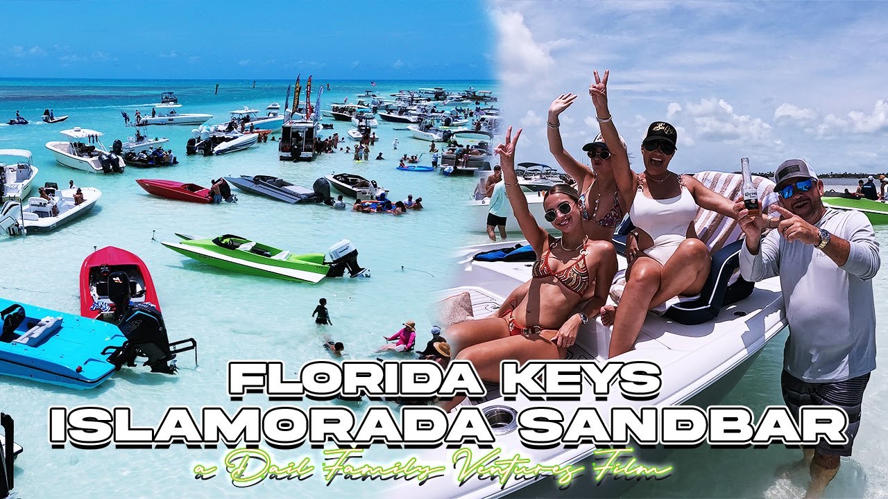 What's REALLY Happening at Islamorada's Sandbar on a Sunny Day?