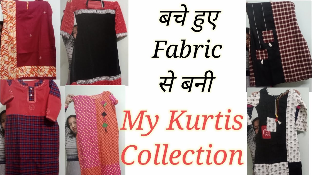 My Kurtis Collection From Scrap fabric or Leftover Fabric