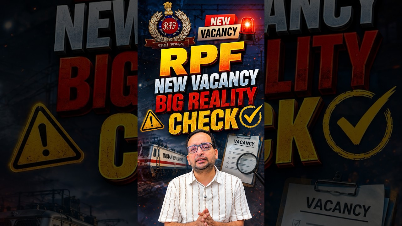 RPF New Vacancy 2026 Big Update | RPF Vacancy Latest News