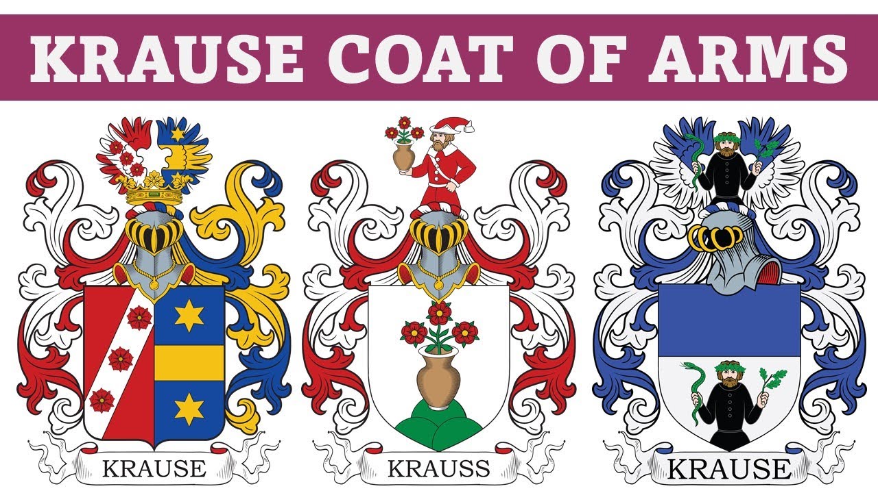 Krause Coat of Arms & Family Crest - Symbols, Bearers, History