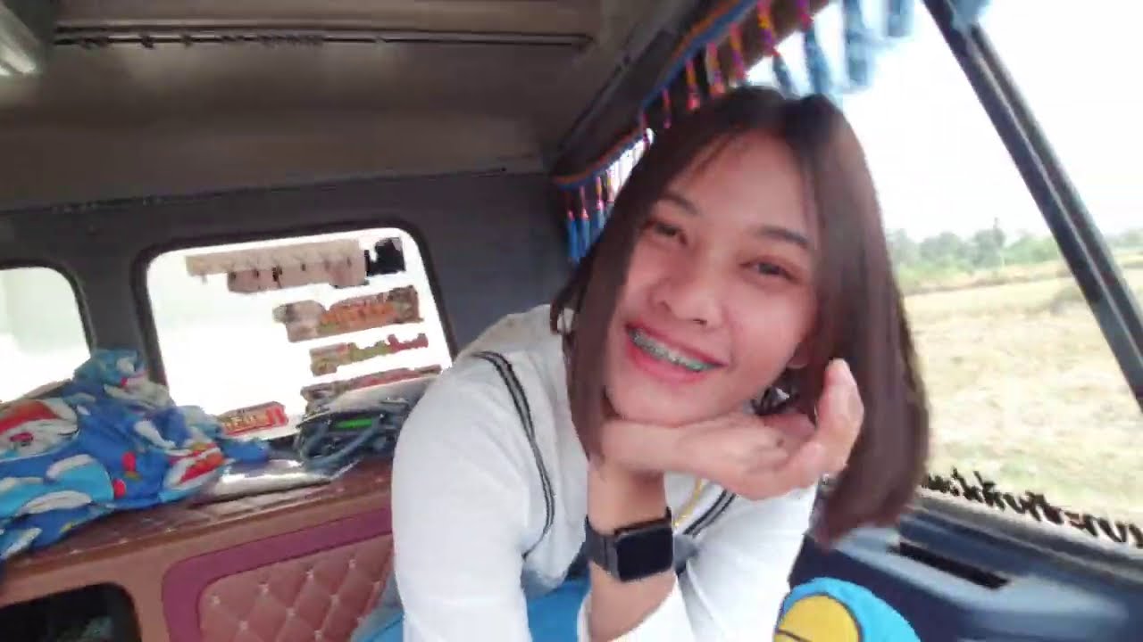 สาวนุ่นมาหมน้องนนท์ถึงบ่อเลย 🤣