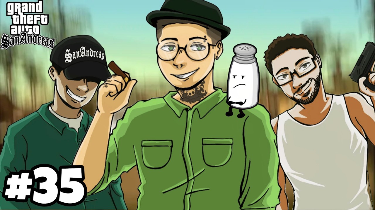TER OU NÃO TER FIMOSE 🤔🍆 Feat. SALGAMES - GTA San Andreas Definitive Edition #35