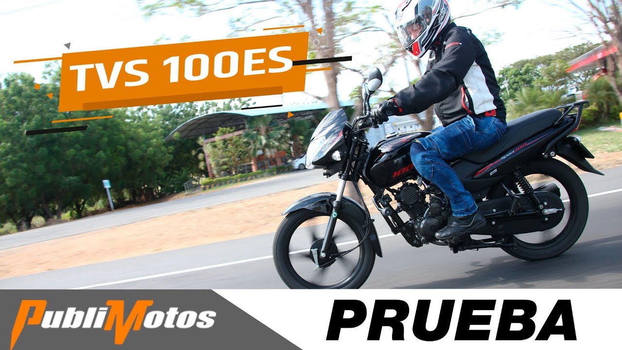 PRUEBA TVS 100 ES// PUBLIMOTOS.COM