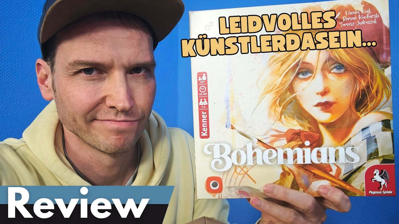 Bohemians – Brettspiel – Review und Regelerklärung
