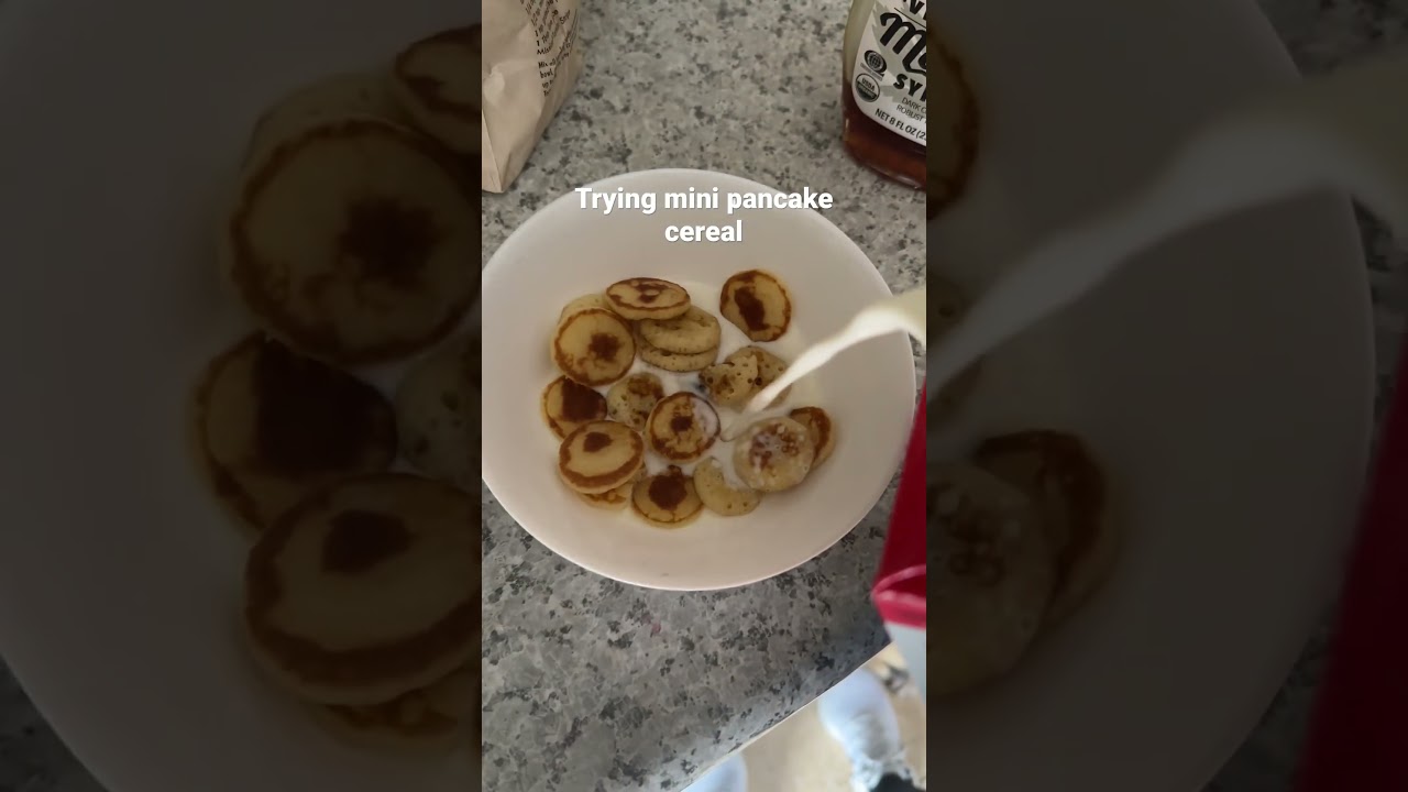 Mini Pancake Cereal