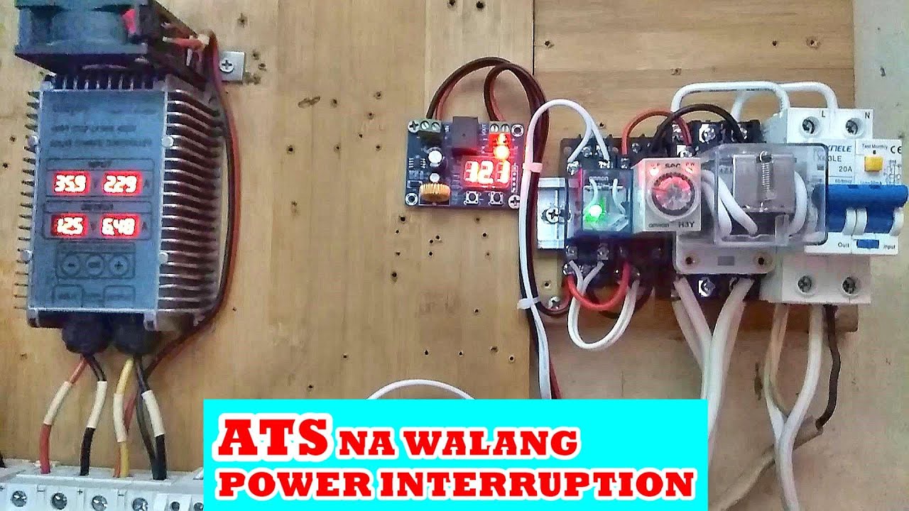 PAANO GAMITIN ANG BAGONG ATS NA WALANG POWER INTERRUPTION(Part3)