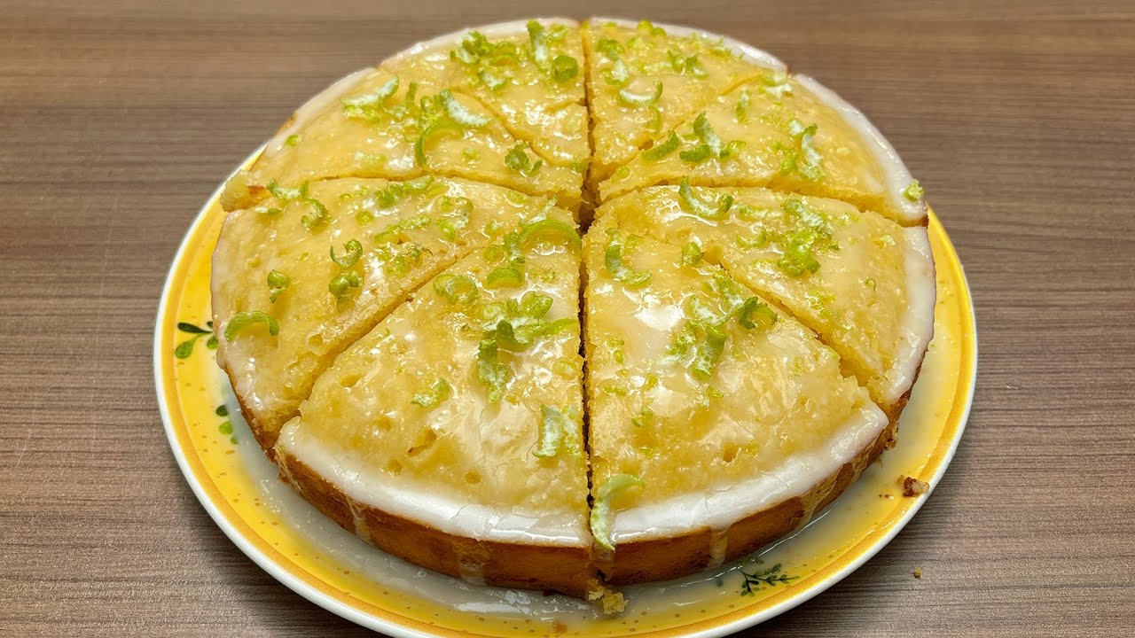 Torta de Limón Sin Horno
