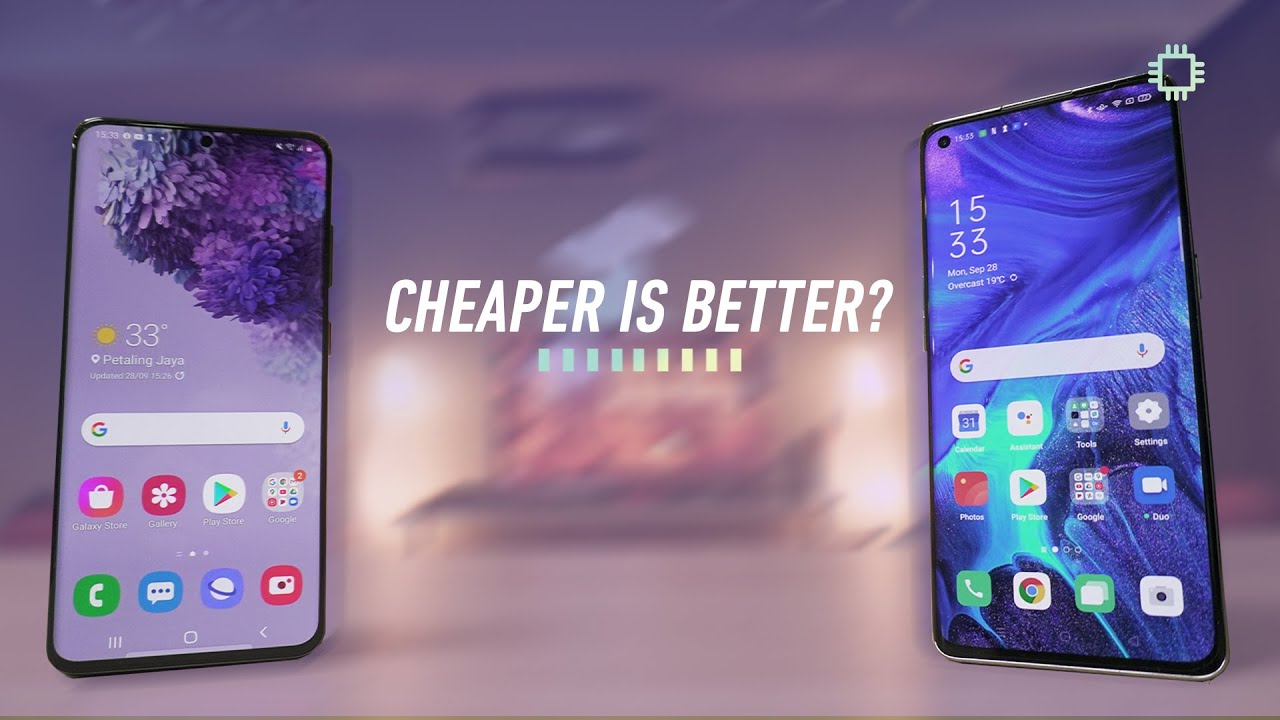 OPPO Reno4 Pro vs Samsung Galaxy S20 Camera Comparison!