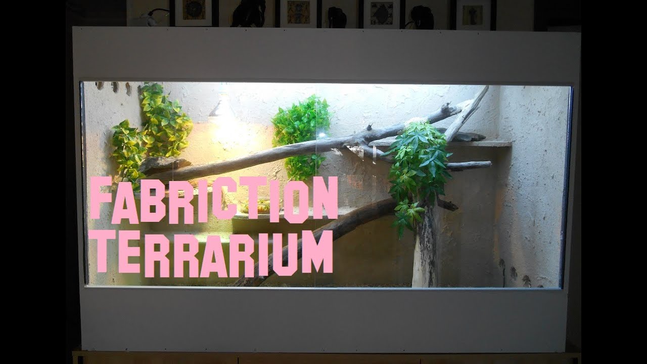 Tuto : Fabrication terrarium serpent, lezard, pogona, sauromalus etc..