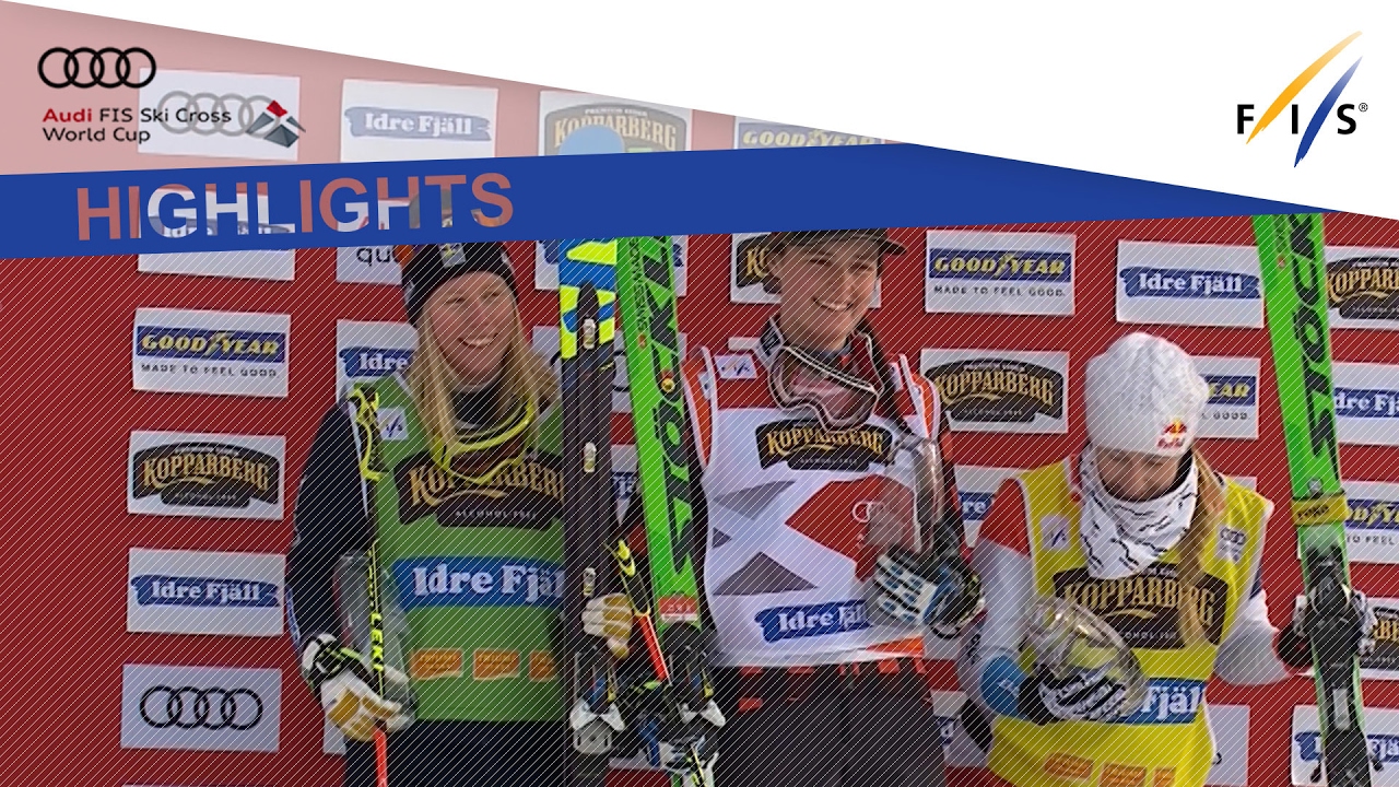 Highlights | Thompson grabs a crucial win in the Ski Cross in Idre Fjall | FIS Freestyle Skiing