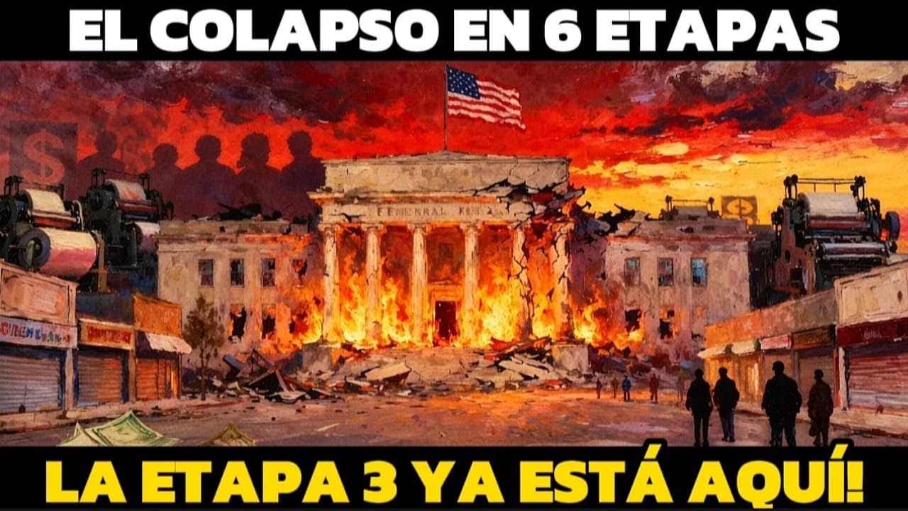 Las 6 Etapas del Colapso: El Mismo Patrón Antes de Cada Reinicio Desde 1929