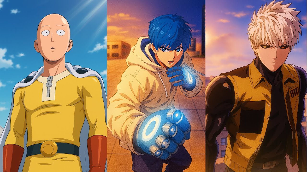 Сын Бласта гнался за Сайтамой! One Punch Man