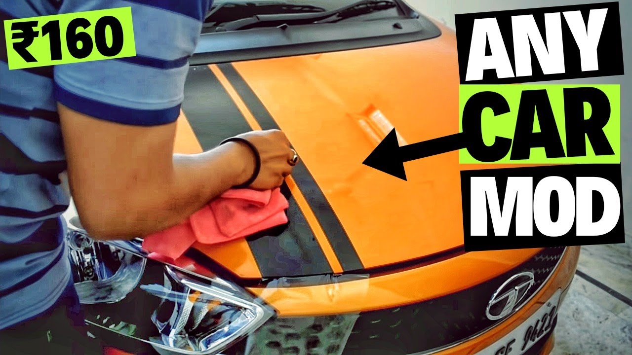 Easy DIY Car Modification | Racing Stripes | INFO N TECH