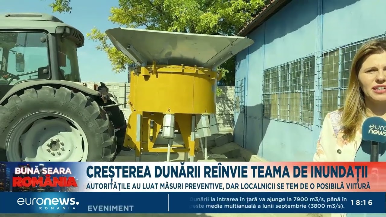 Debitul Dunării crește văzând cu ochii, iar localnicii își amintesc de inundațiile din 2006