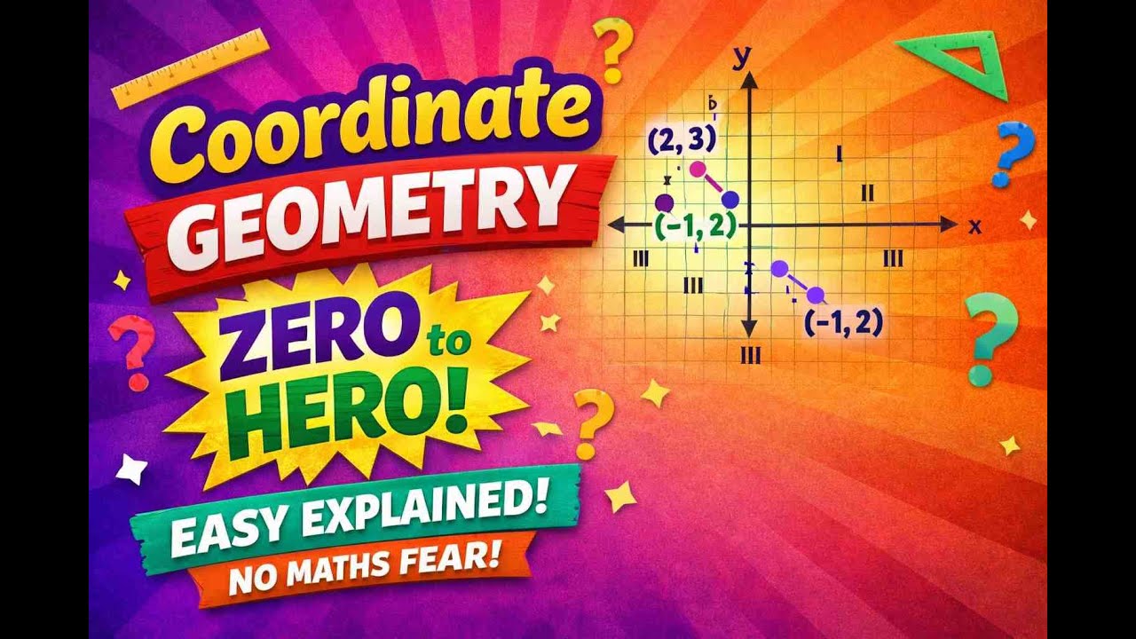 Unlocking Coordinate Geometry: Master Class 10 Concepts Like a Pro #cbseclass10 #tricks #shorttrick