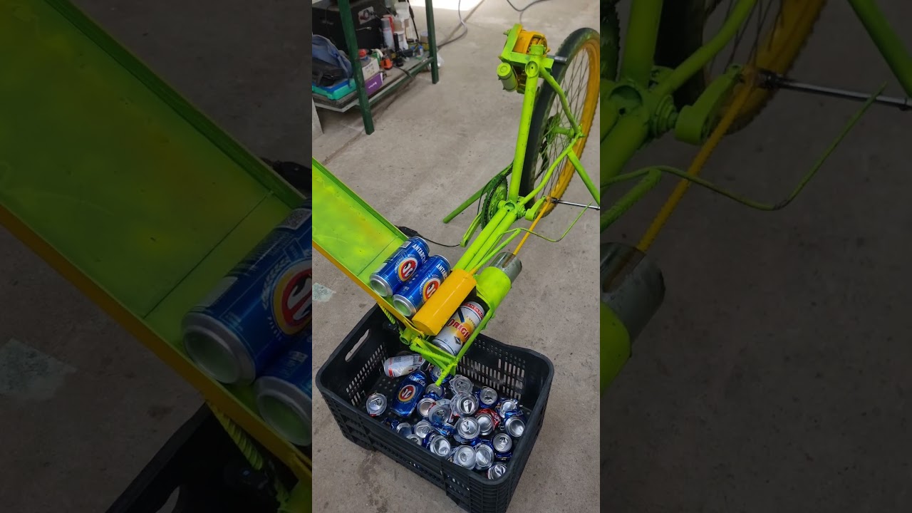 amassador de latinhas