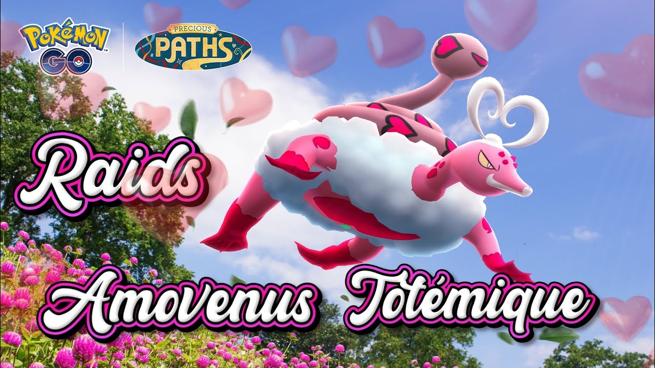 Pokémon GO, ✨ Journée de Raids Amovenus Forme Totémique ✨, let's go trouver le 💯 
