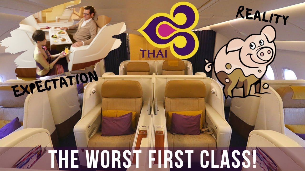 THE WORST FIRST CLASS! Thai Airways A380, Osaka - Bangkok