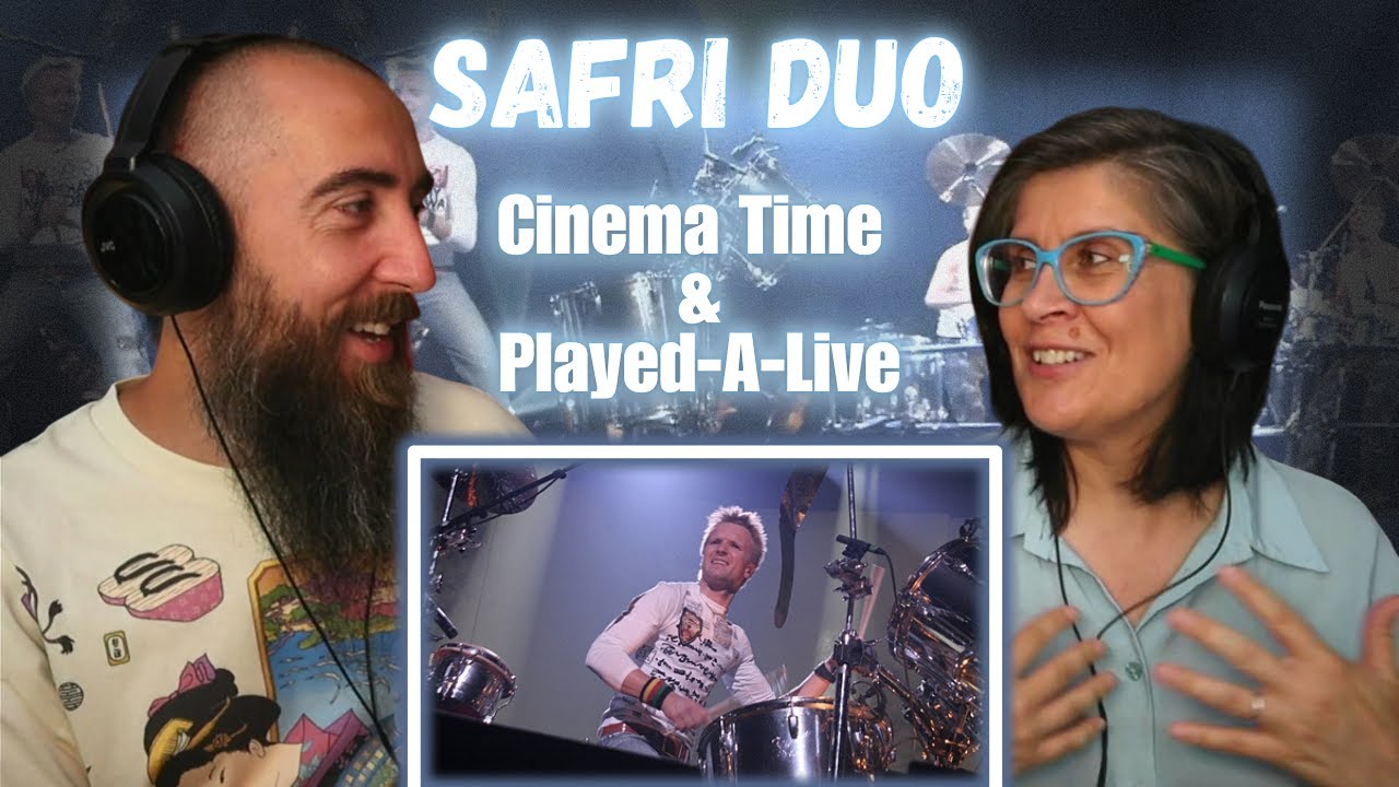 Safri Duo - Cinema Time & Played-A-Live (REACTION) with my wife