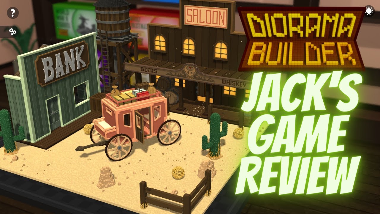DIORAMA BUILDER - GAME REVIEW - CASUAL - PUZZLE - JACK'S HONEST REVIEW