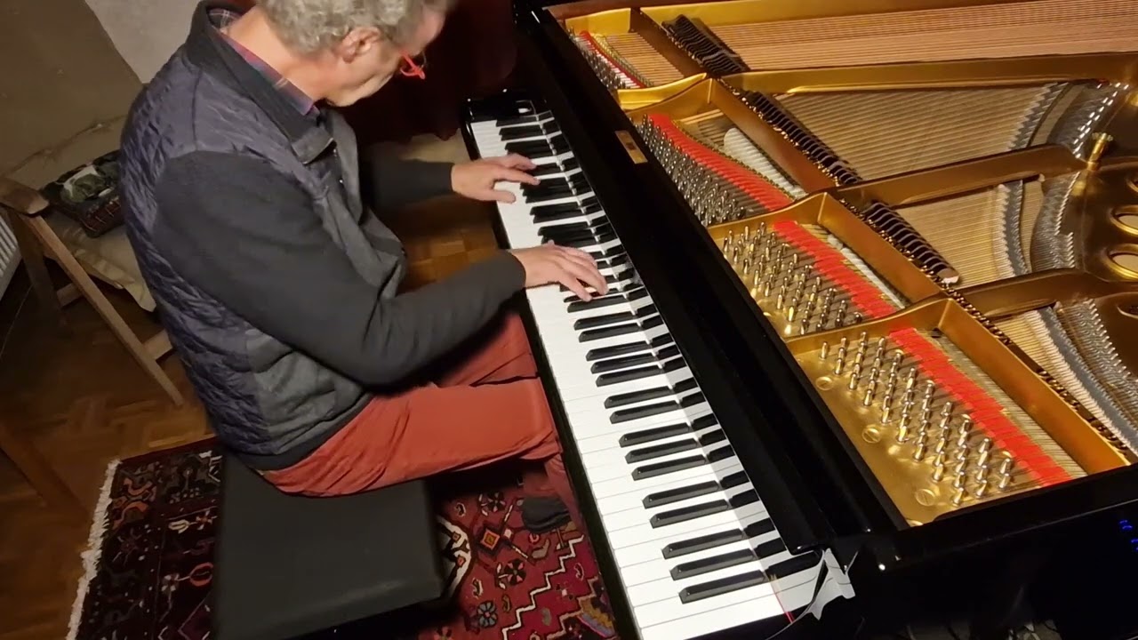 Paroles, paroles, Dalida, pianocover, Bernard Baert