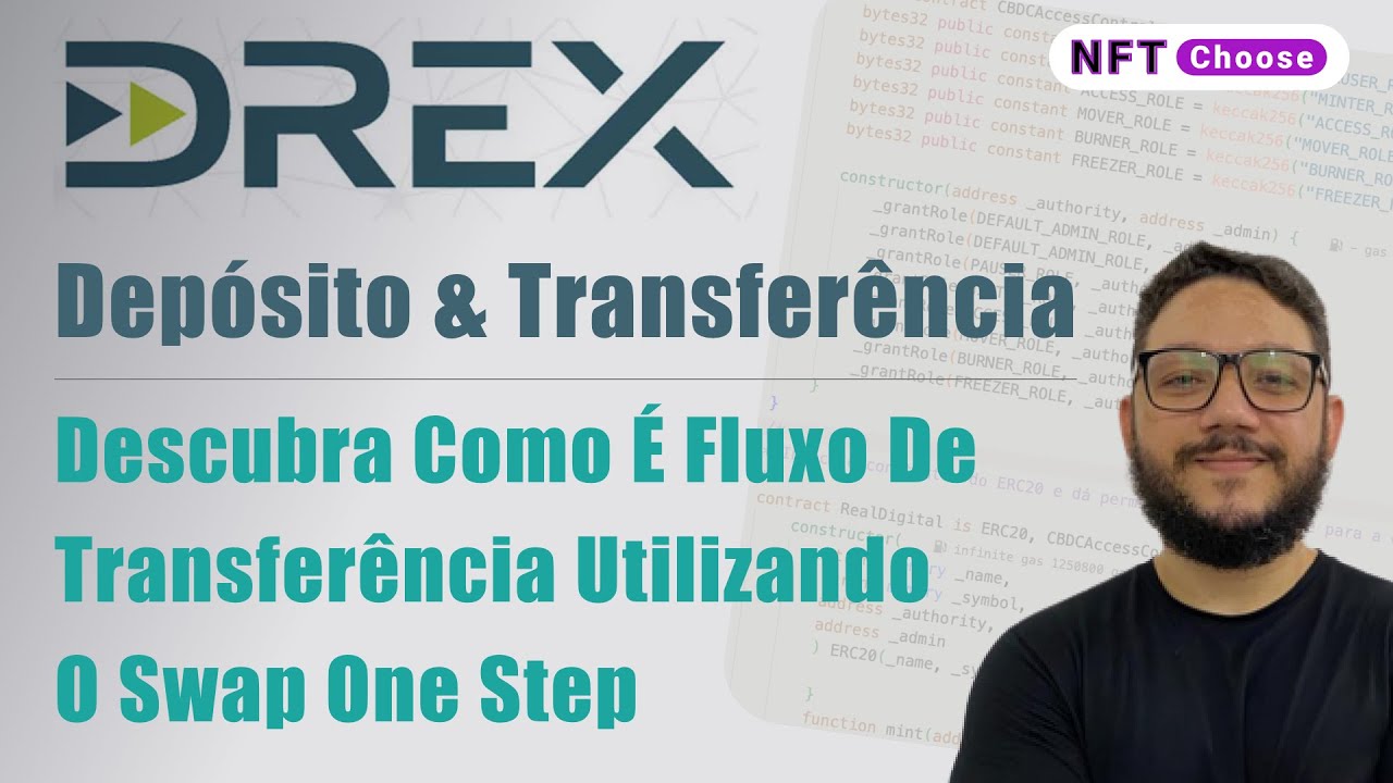 DREX Depósito e Transferência 03: Descubra como é fluxo de transferência utilizando o SwapOneStep.