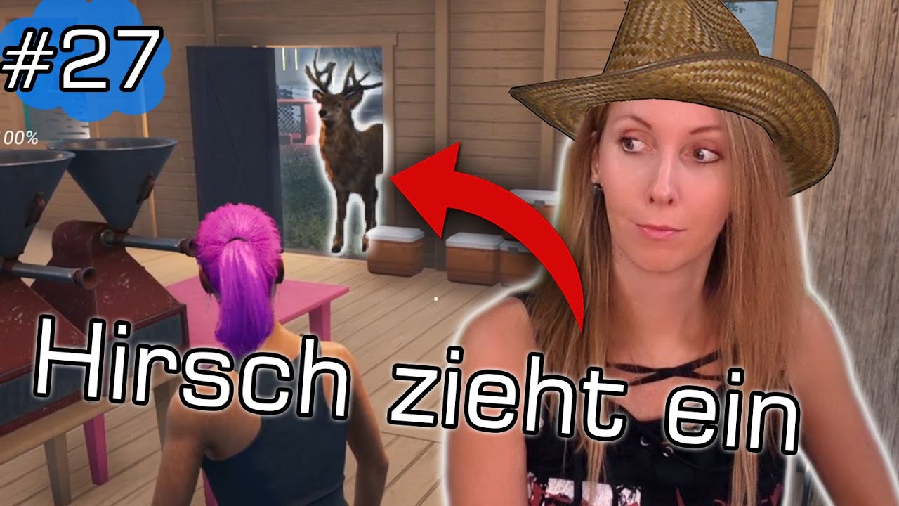 Im neuen KUHSTALL geht´s rund 🐄🦌 Ranch Simulator deutsch 🤠 Folge 27