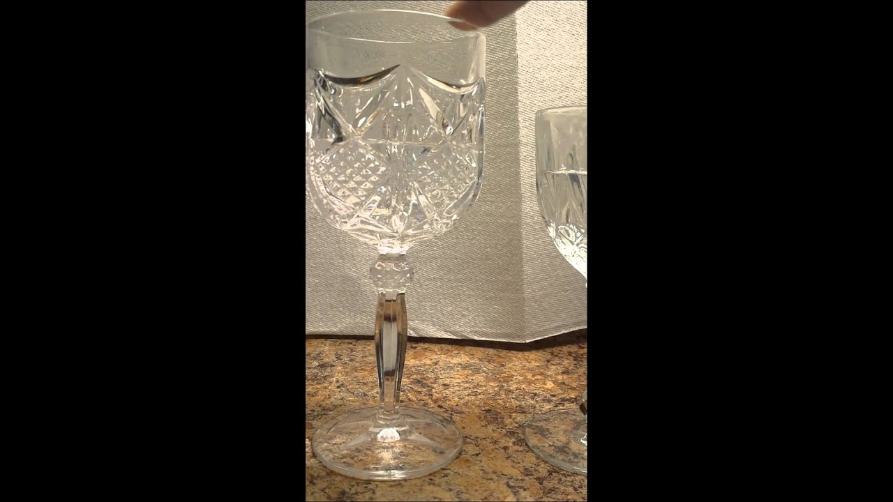 How to Tell Crystal from Cut Glass