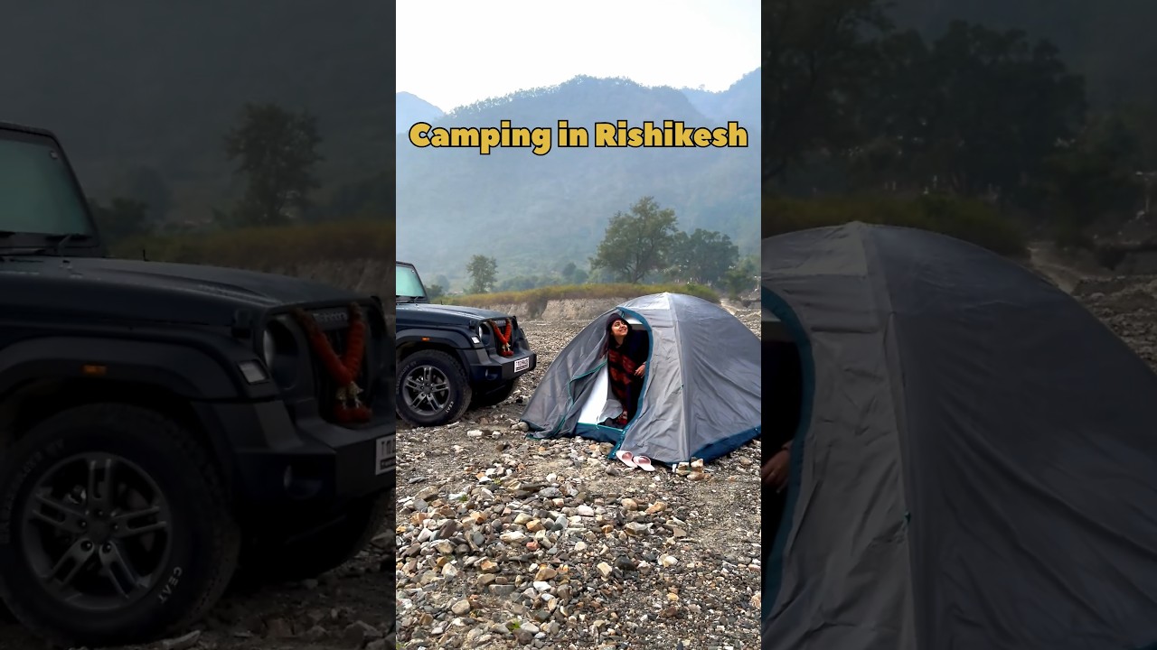Camping in Rishikesh | Shivpuri Rishikesh | Self Camping