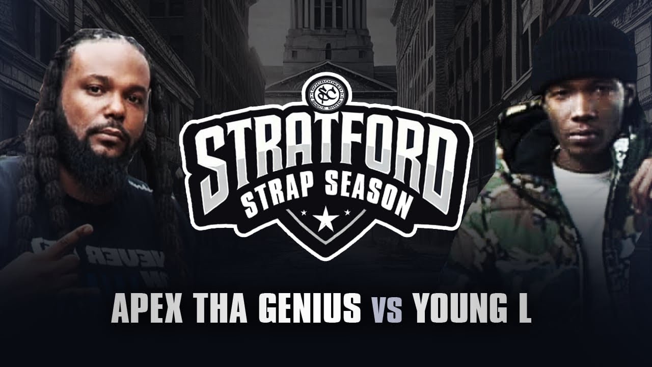 YOUNG L Vs APEX THA GENIUS  #SCBL STRATFORD STRAP SEASON #SOCROOKEDTV #OnBeatMedia