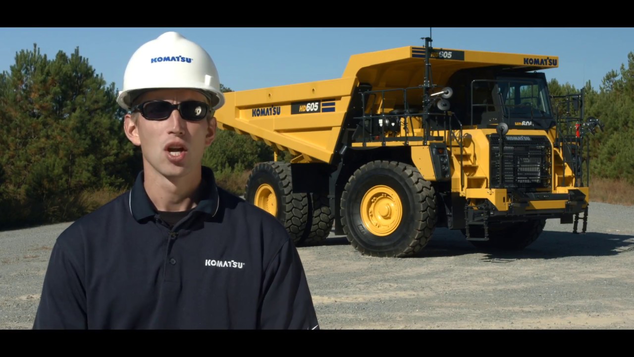 Komatsu HD605-8 walkaround