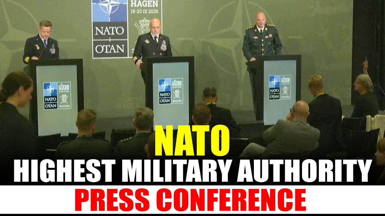 LIVE: Press conference as NATO&rsquo;s highest Military Authority meets in Copenhagen